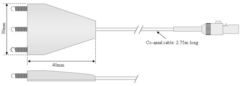 Tripole Spring Test Lead, Model BSD242